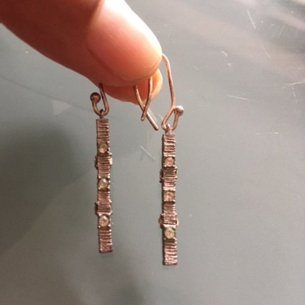 Silver earrings - Pendants
